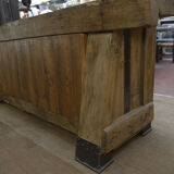 Industrial low industrial furniture carpenter's workbench 1930