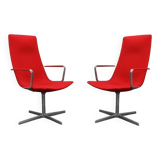 Set of 2 “Catifa 70” Swivel Lounge Chairs by Arper, Italy