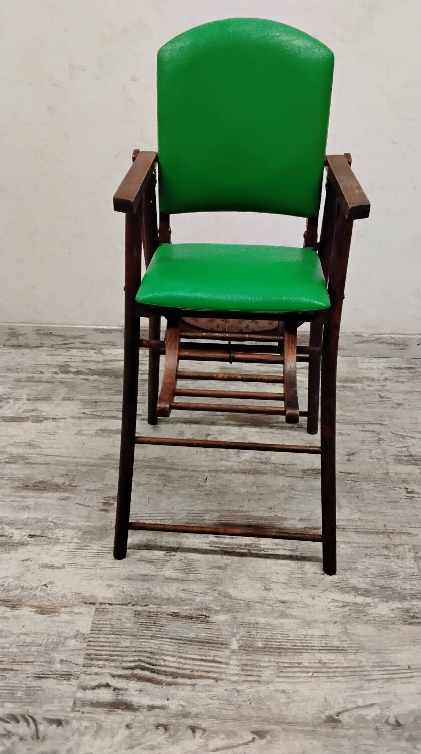Vintage children's high chair