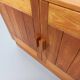 Charlotte Perriand style Les Arcs vintage pine storage unit from the 60s and 70s