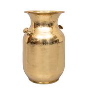 Handmade brass umbrella stand by samex italy 1970s