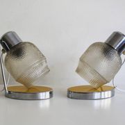 Paire de lampes de table Drupol des années 1950, modèle 21620