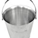 1960s Guy Degrenne Ice Bucket with Handle 18/10 Stainless Steel