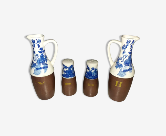 Set de table Huile-vinaigre-sel-poivre