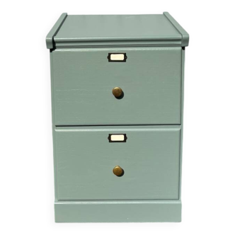 Meuble deux tiroirs vintage