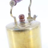 Old brass kettle