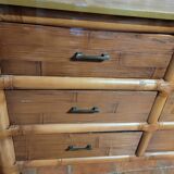 Bamboo chest of drawers