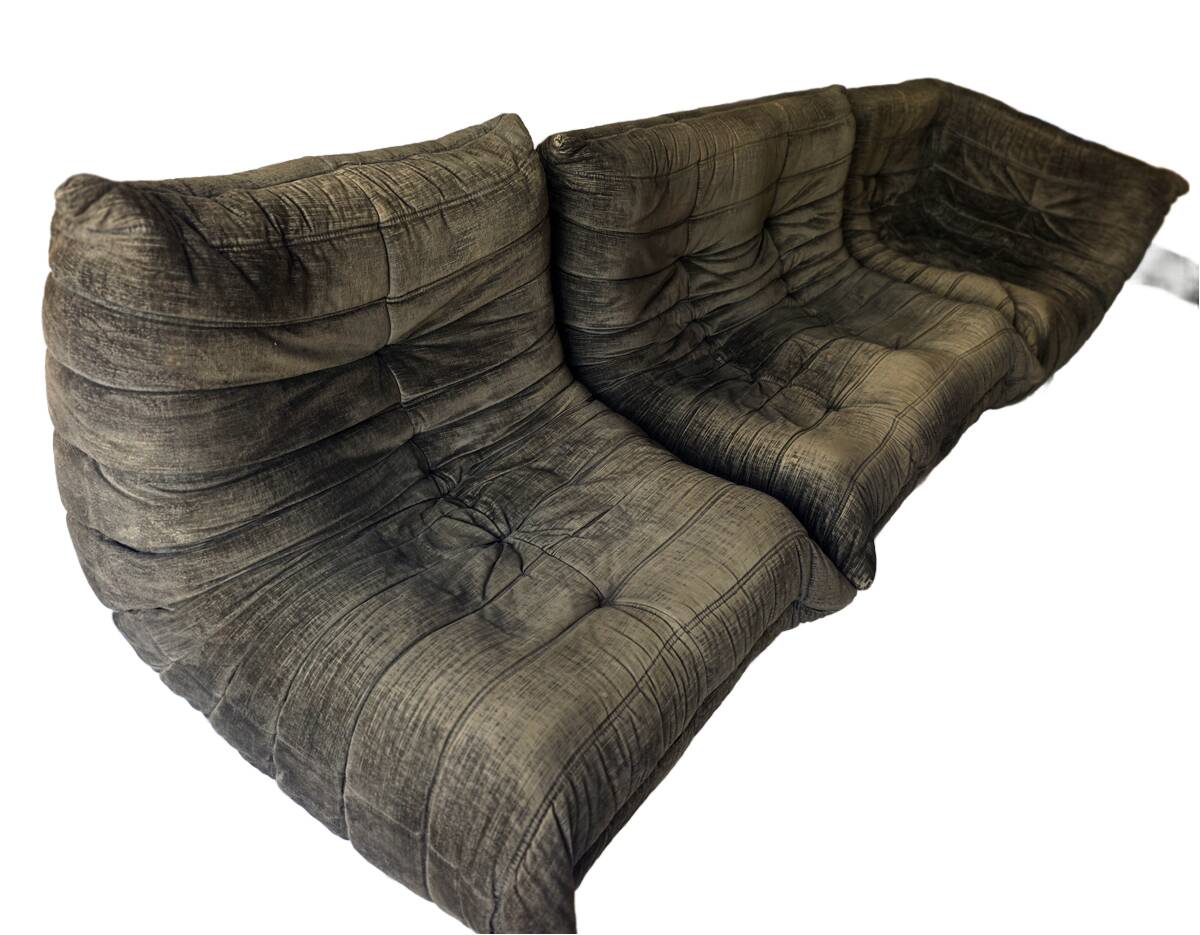 Sofa and armchairs set by Michel Ducaroy for Ligne Roset (1970s)