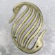 Dessous de plat en laiton vintage