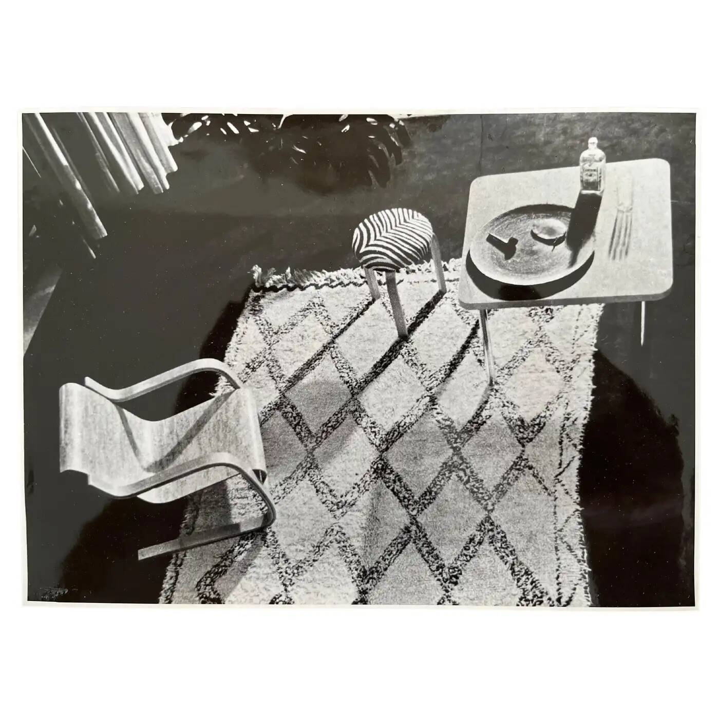 Original photo of furniture/interior by Alvar Aalto, Marcel Breuer, 1937