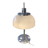 WHITE DESK LAMP FARO BY HARVEY GUZZINI, 1970S