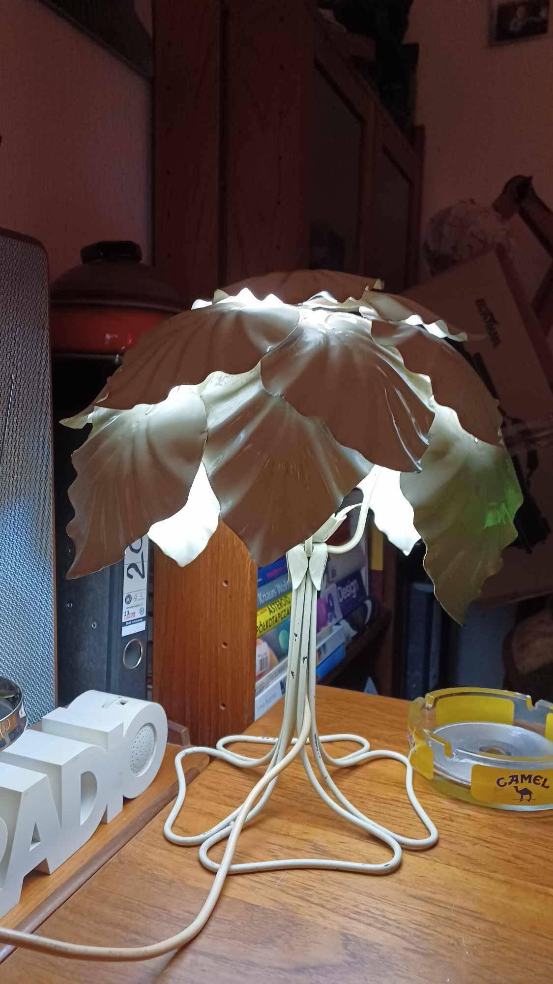 Lampe vintage Hollywood Regency 1960