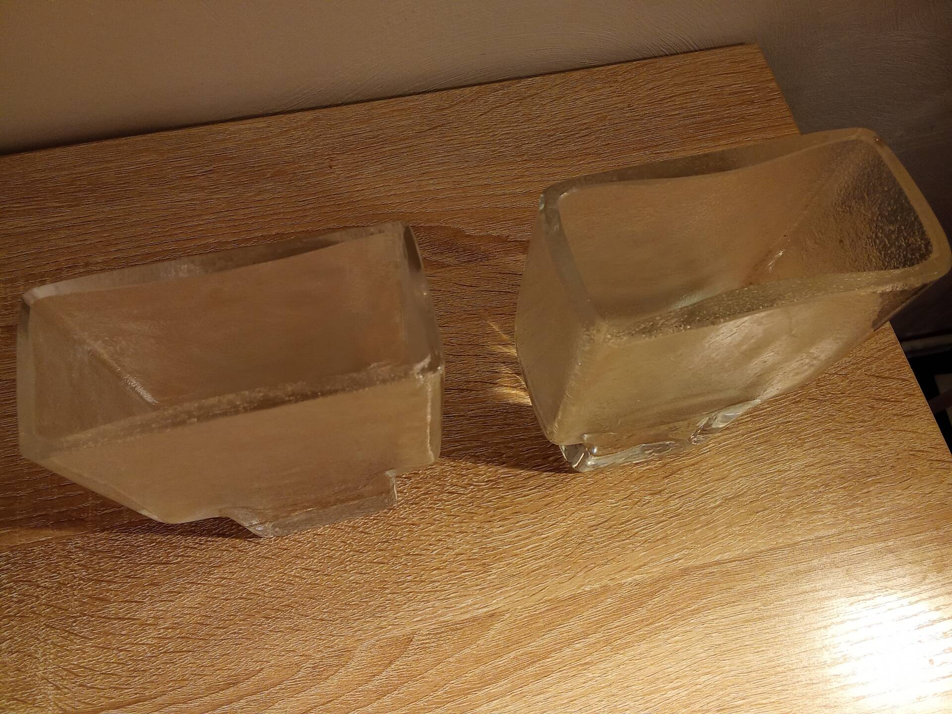 Paire de vases Riedel