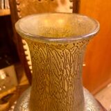 Vase verre irisé Loetz art nouveau