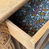 Art Deco buffet in raw and solid oak, 1935.
