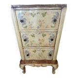 Commode peinte, Italie