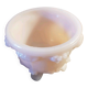 Petit cache-pot en opaline rose