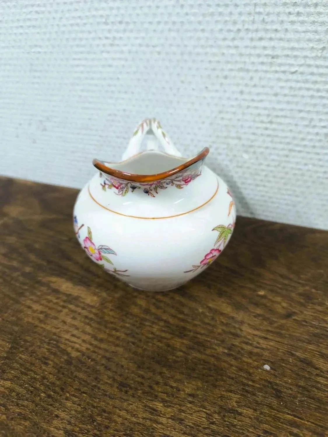 Small milk jug Sarreguemines Minton 215