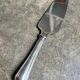 Christofle silver-plated pie server, "Spatours" pattern.