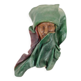 Decorative leather mask leather goods Z024