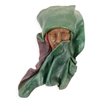 Decorative leather mask leather goods Z024