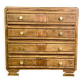 Commode en chêne massif