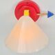 Lampes murales Stoja vintage postmodernes, années 1980, ensemble de 2