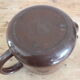 Brown enamelled coffee maker