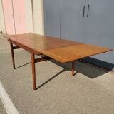 Table en teck avec rallonges par Johannes Andersen