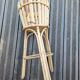Bamboo and rattan plant stand