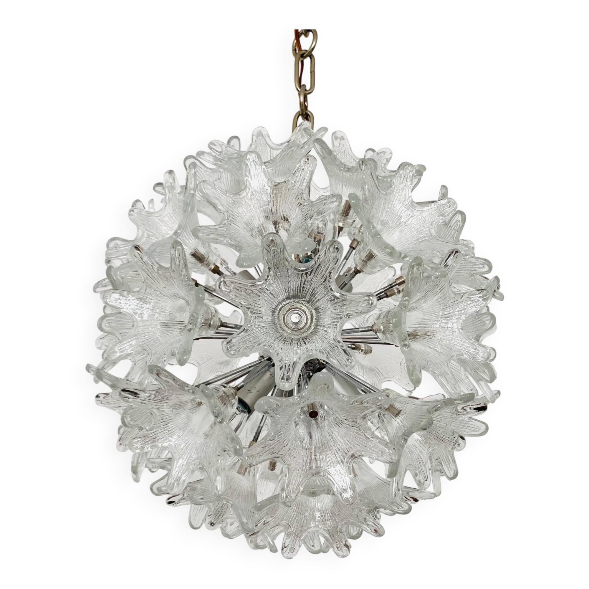 Italian Murano Glass Chandelier by Paolo Venini for VeArt
