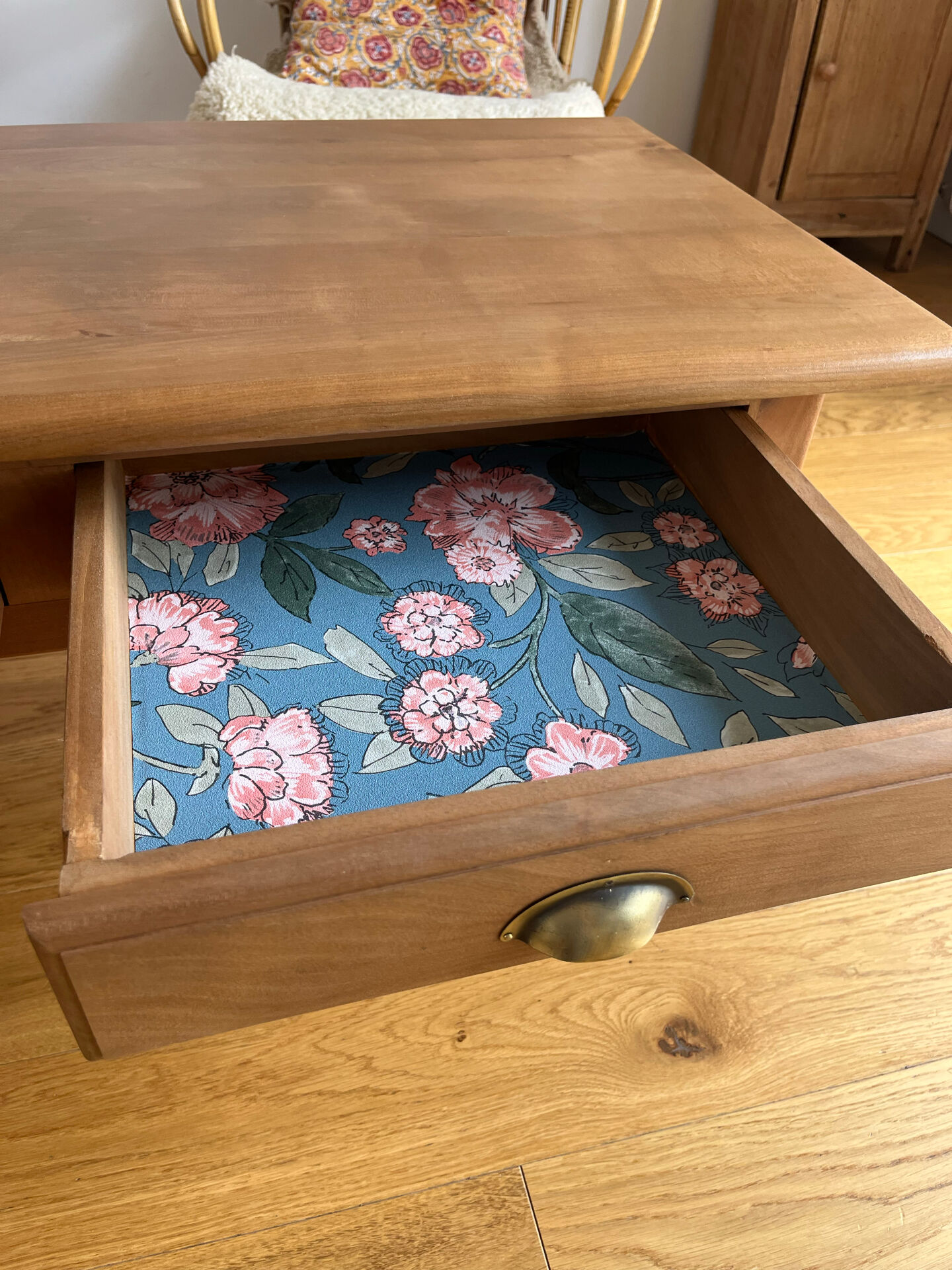 Table basse rénovée