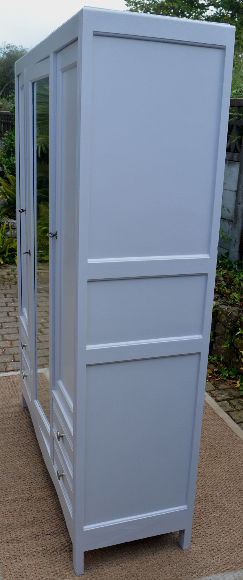 Painted wardrobe