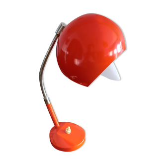 Desk lamp "ball" vintage orange