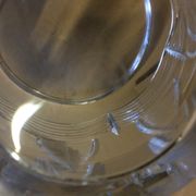 Vase Art déco en cristal de Baccarat