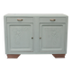 Buffet vintage Art Déco rénové • Vert Lézard Pure & Paint