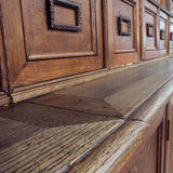 Meuble de notaire minutier XIXe