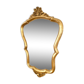 Old vintage gold mirror - 39x25cm