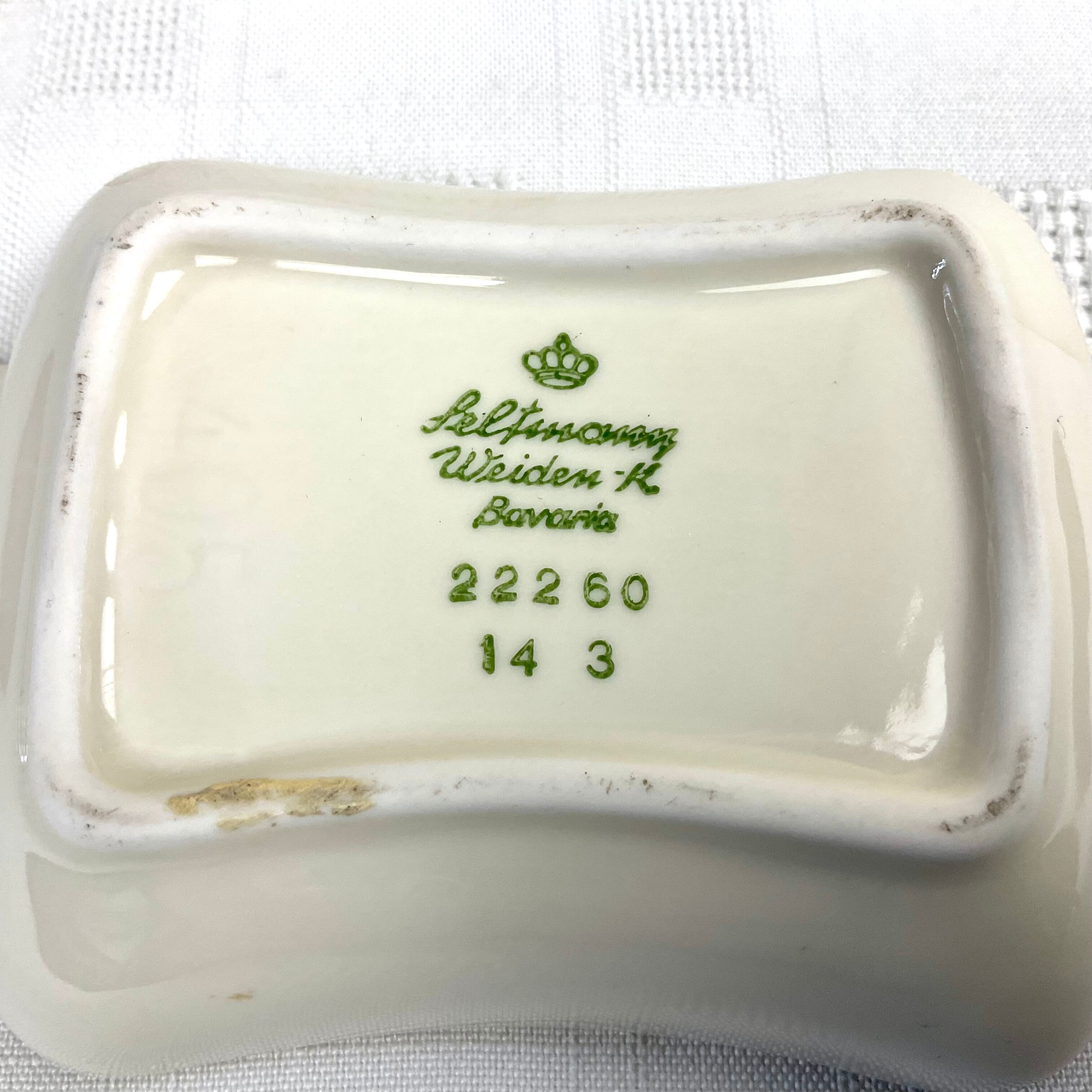Vintage ashtray Seltmann Weiden Bavaria