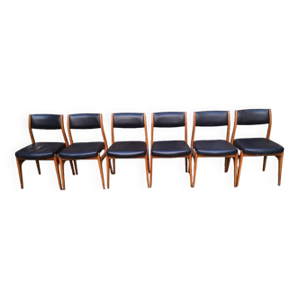 Set of Scandinavian style chairs