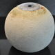 Cement ball planter from the 1960s