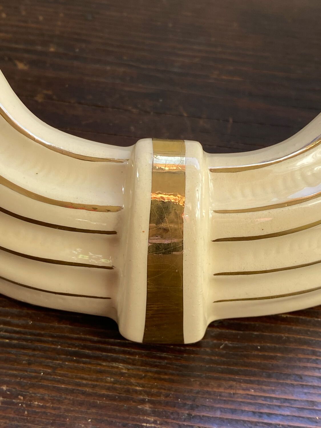 Art Deco ceramic wall light