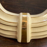 Art Deco ceramic wall light