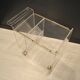 1970s Plexiglass bar trolley
