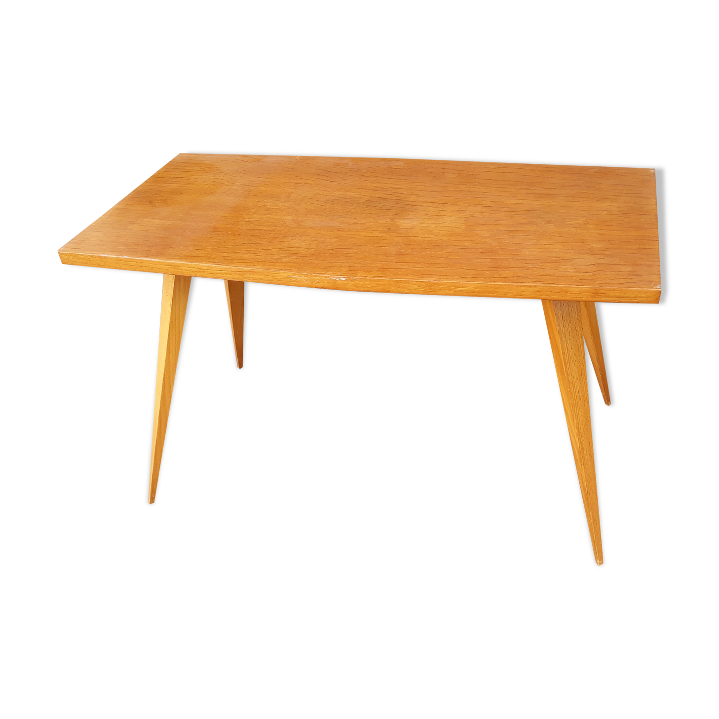 Vintage feet compass coffee table