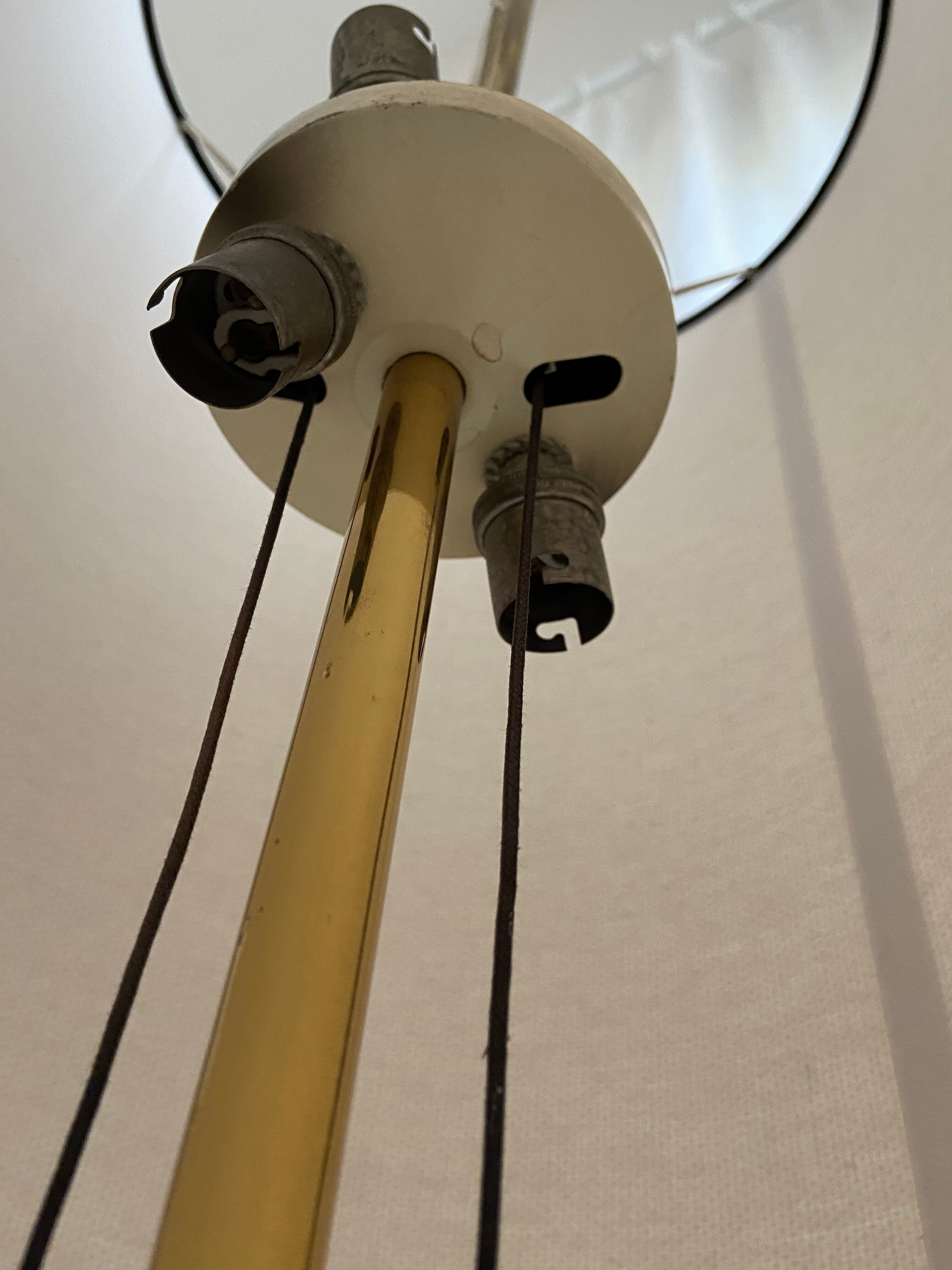 Pair of floor lamps 50s