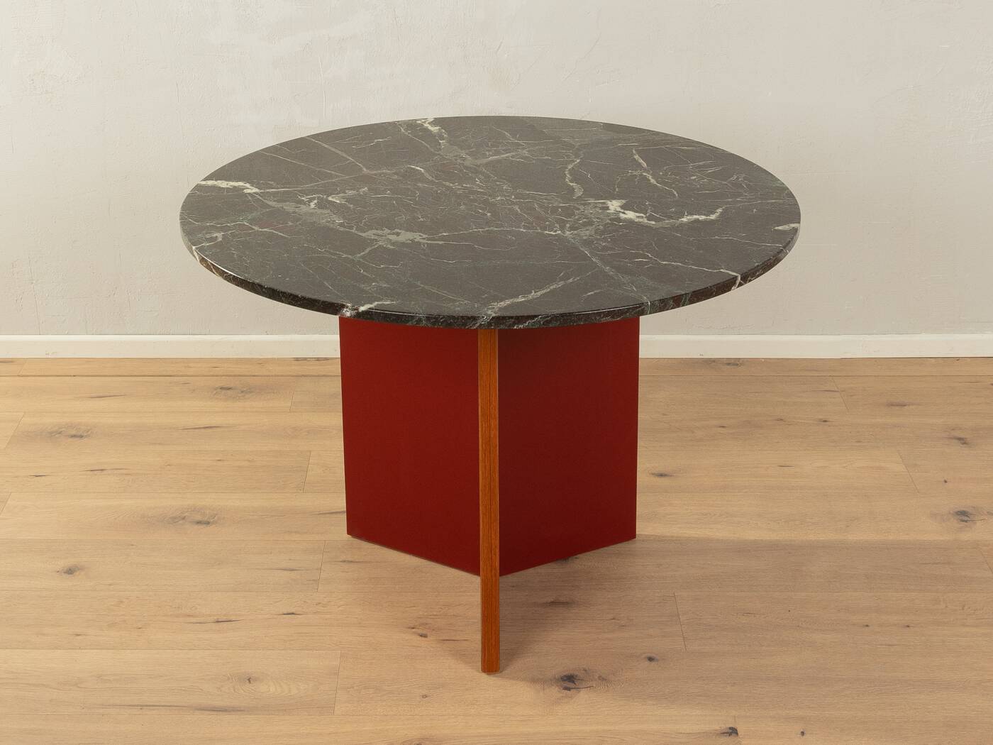 1960s marble dining table, Ø 110 cm