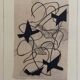 Georges braque, rené char / fondation maeght, 1971. original exhibition poster