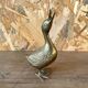 Vintage brass duck