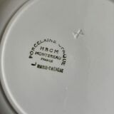 4 vintage HBCM plates